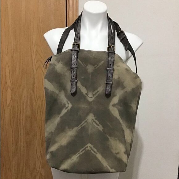 Free People We The Free Leather Take Me Away Tote Crossbody Bag New With Tag - Picture 5 of 16